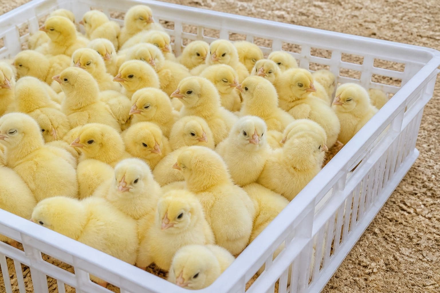 جوجه یکروزه گوشتی