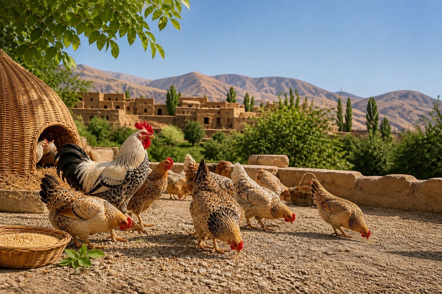 مرغ بومی گلپایگانی